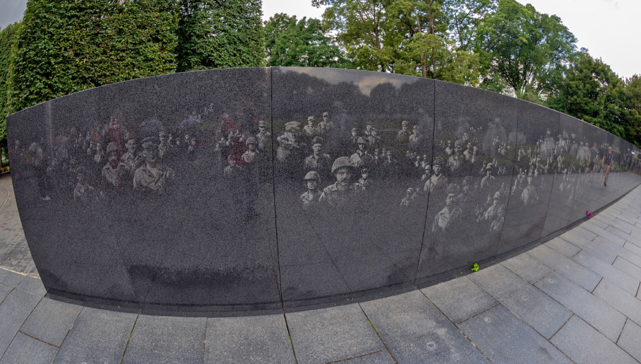 The Industrial Designer of The Mural  Wall at the Korean War Memorial  Reminds Us Never to Forget