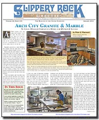 Download the January 2014 issue of Slippery Rock Gazette in PDF format