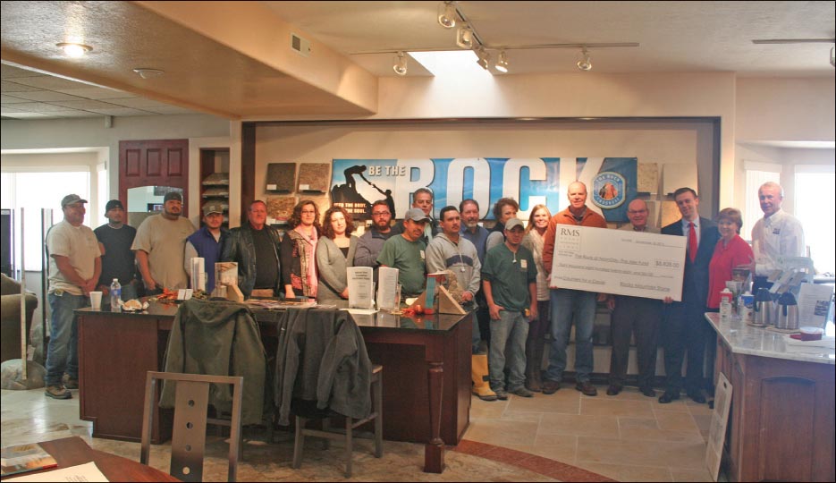 The Rock at Noonday is an Albuquerque, New Mexico service that provides food for the homeless and hungry, five days a week. Rocky Mountain Stone has raised funds for this and other national charities for the past 5 years.