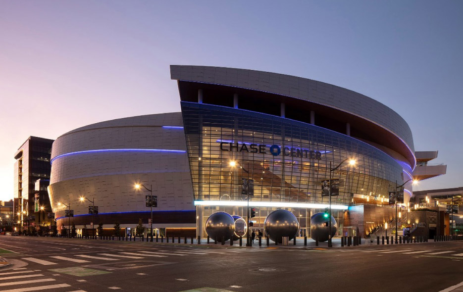 Neolith is used extensively in the Chase Center Stadium, in San Francisco, CA. Photography: Misha Bruck