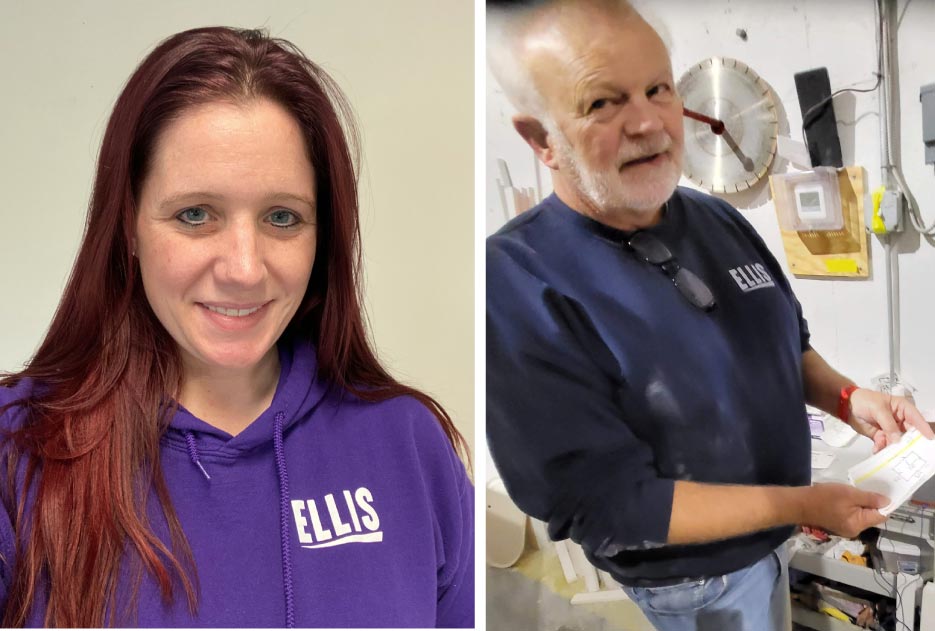 Jennifer Daughtery runs the day-to-day operations of the company.  Roy Page: “A lot of people like to sit there and say that women are more attentive to detail. We like to think that everyone here has that same attention to detail.”