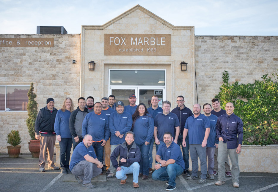 Fox Marble is one of the premier fabricators in the San Francisco Bay Area, and the division Fox Hensley ships projects throughout North America. Photo by Lawrence Lauterborn