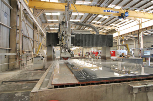 This view shows a small part of the size and scope of the Fox Hensley fab facility in Richmond, California. 