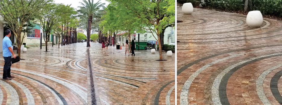 Public Landscapes/Parks/Memorials Miracle Mile and Giralda Avenue Streetscape  Coral Gables, Florida