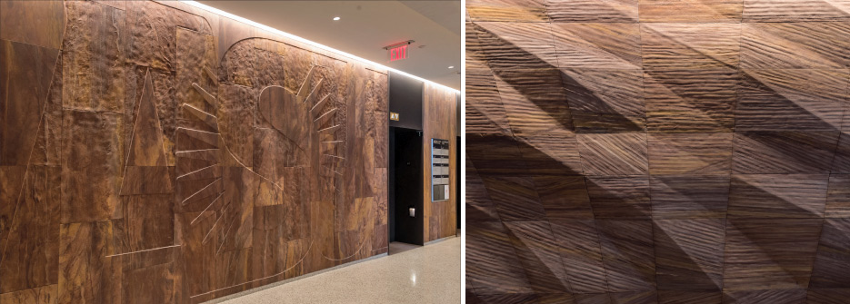 Award of Excellence – Architectural Carving/Lettering/Sculpture Arizona State University Barrett & O’Connor Washington Center  Washington, DC