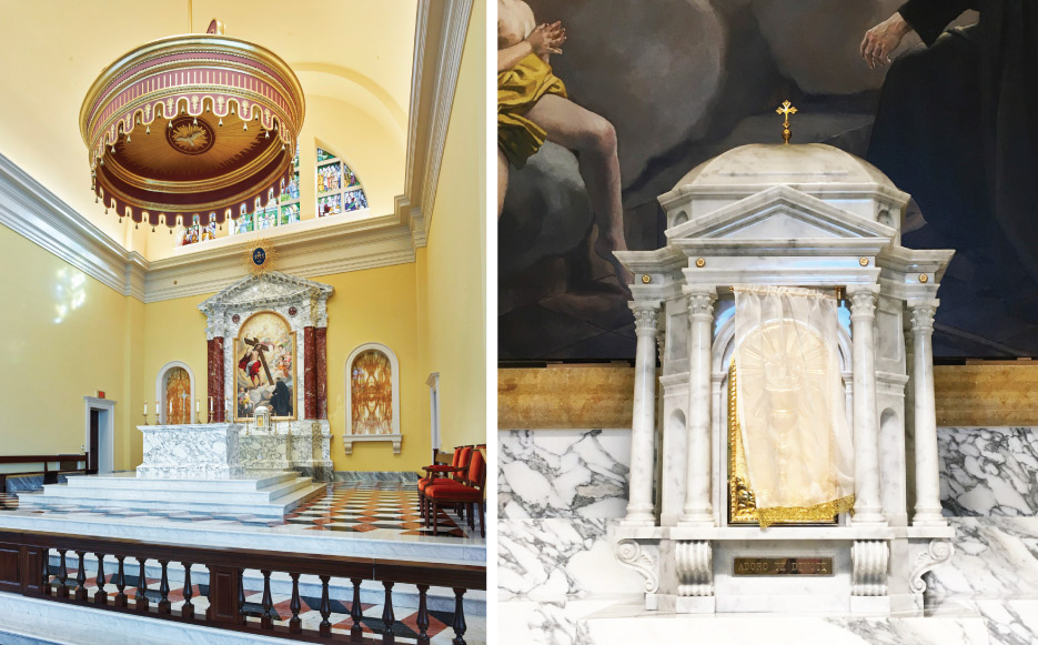 Commercial Interior Chapel of the Holy Cross  Tampa, Florida