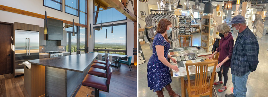 From ultra-modern design to traditional, Tile & Light Art educates customers on tile, fixtures, material and the  wide range of color choices available for their projects.