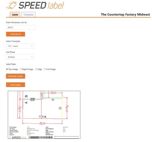 Shops using SPEEDLabel see increased efficiency in shop production, fewer mistakes, and ultimately, higher customer satisfaction.