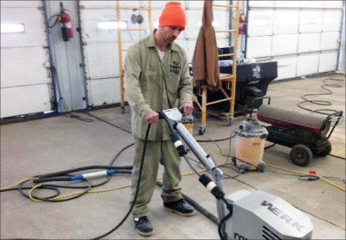 Training Inmates at Hopkins County Jail in Kentucky in using the WerkMaster Raptor XT teaches them more than just a useful trade.