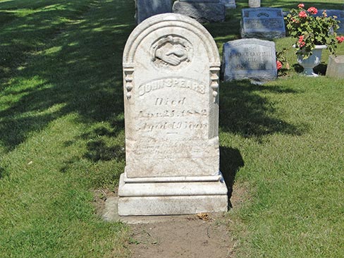 A restored monument
