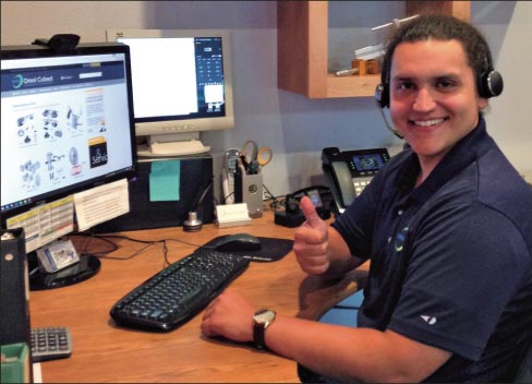 Stephen Santana, Customer Service Representative