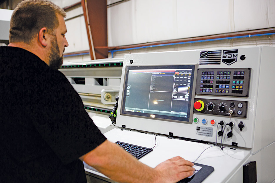 The PALADIN’s sleek and simplistic design is unmatched in the industry of CNC stone routers. It was engineered for easy access and user-friendly operations.