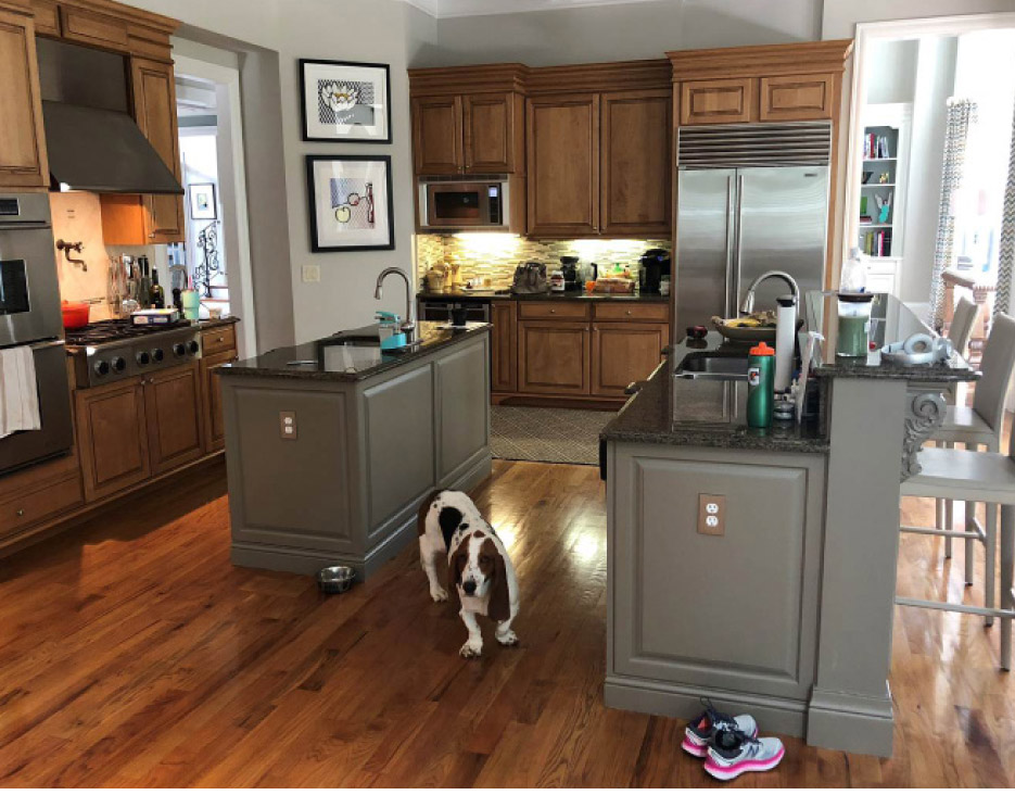 Before and after remodel treatment. Granite and Marble Solutions puts its customers first, and bringing in state-of-the-art automation is part of their solution to speed up production while keeping a high standard of quality.