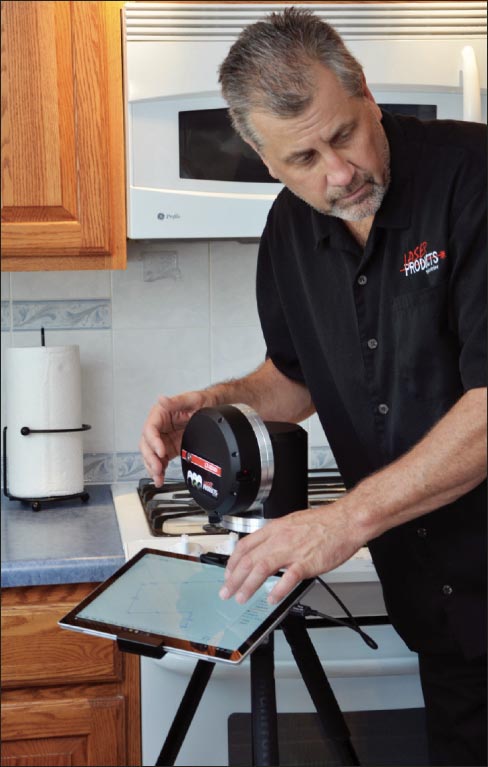“There are a bunch of ways to double check all measurements, so that when it’s being fabricated, those countertops are going to fit perfectly, greatly reducing installation time.”