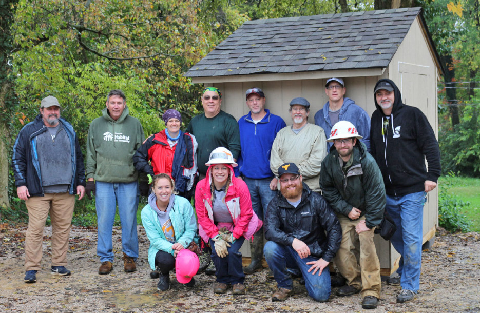 BB Industries Builds a Shed for Knoxville Habitat for Humanity