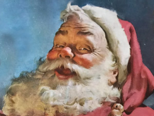 Stone Detective Meets Santa Claus!